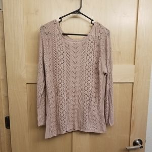 Loose knit light sweater